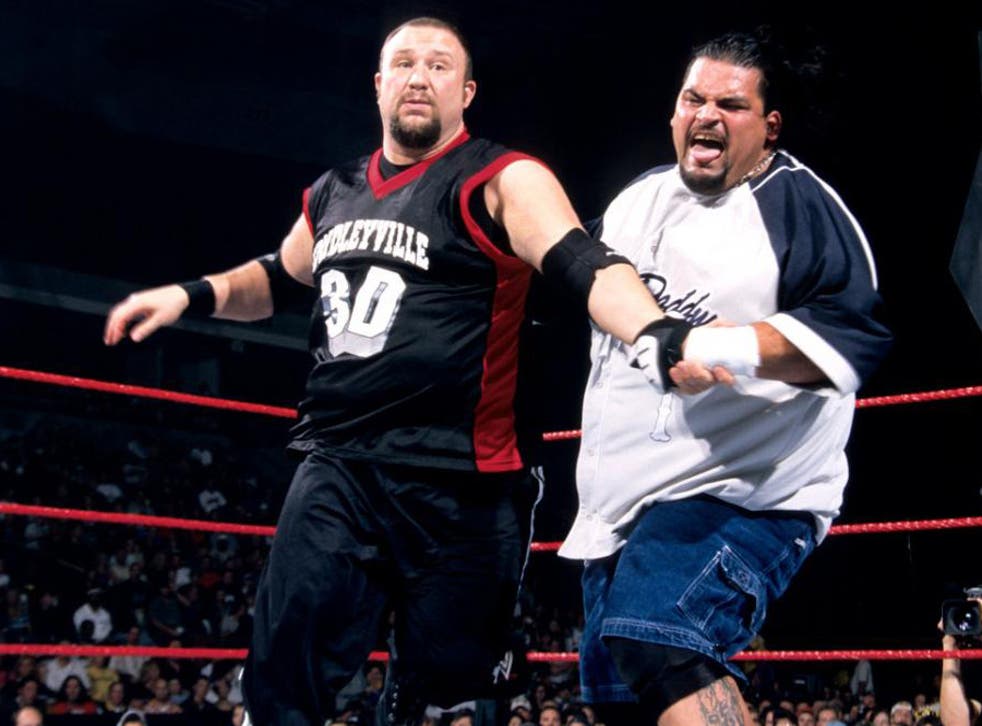 Rosey (right) was a former tag team champion and faced the likes of the Dudley Boyz