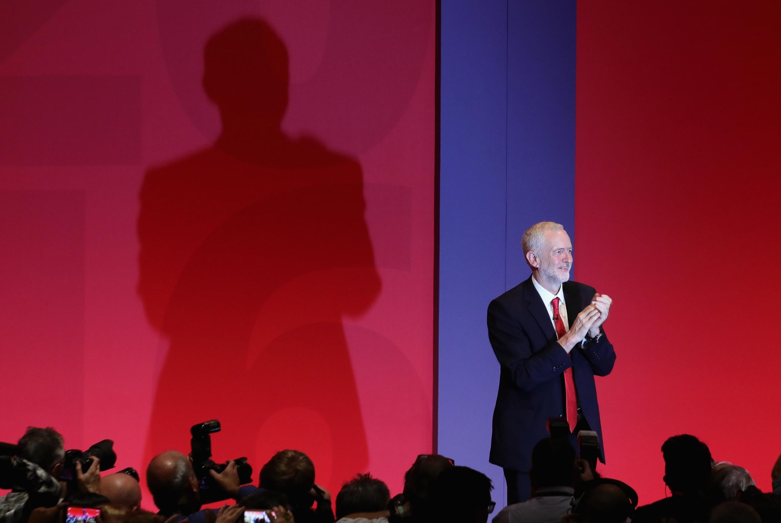 Jeremy Corbyn said recent policy announcements meant Labour offered a ‘clear and credible choice for the country’