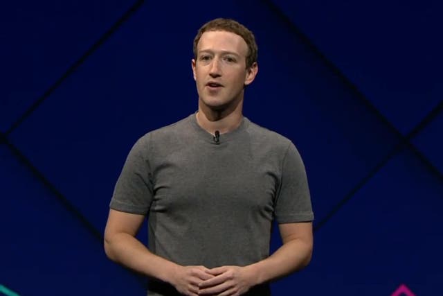 At one point in the demonstration, Mark Zuckerberg made sharks circle a cereal bowl