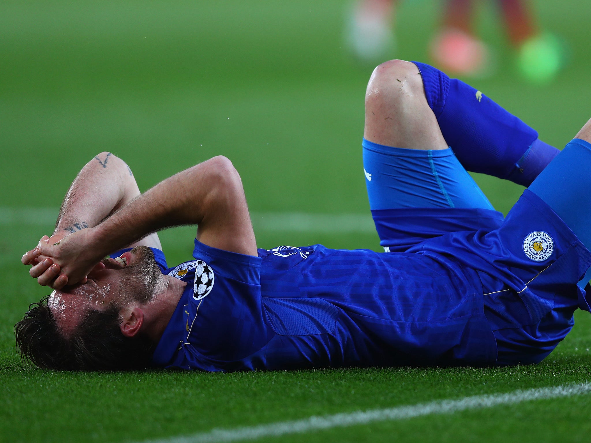 Leicester found it difficult to break down Atletico
