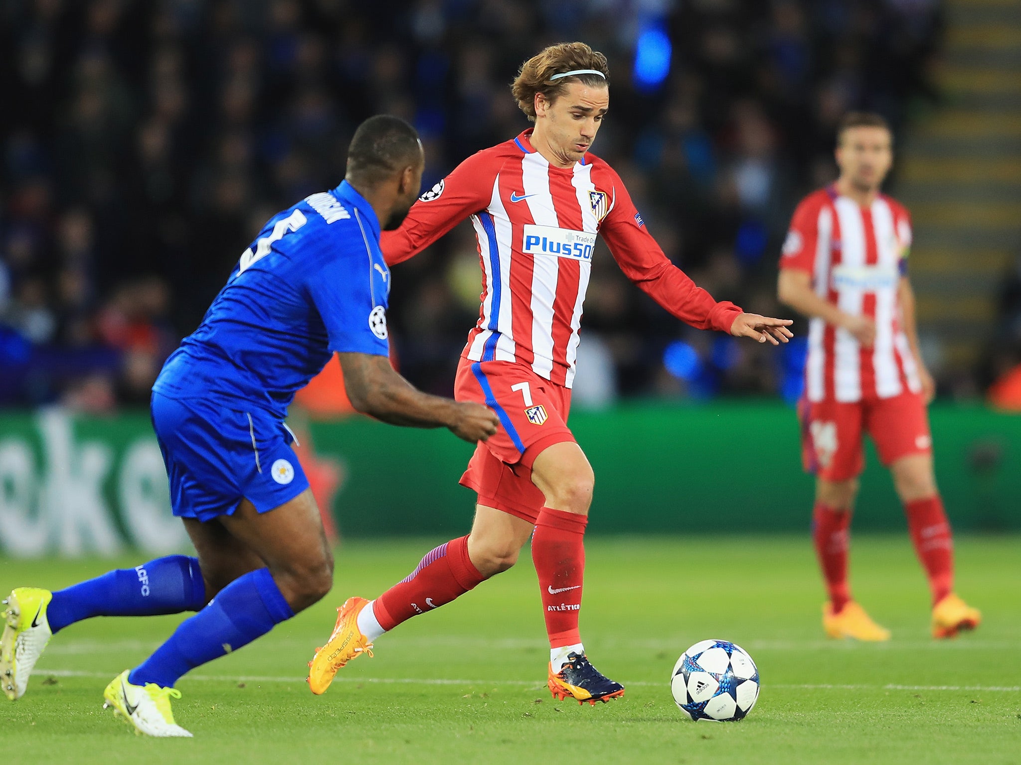 Griezmann put in a busy performance for the visitors