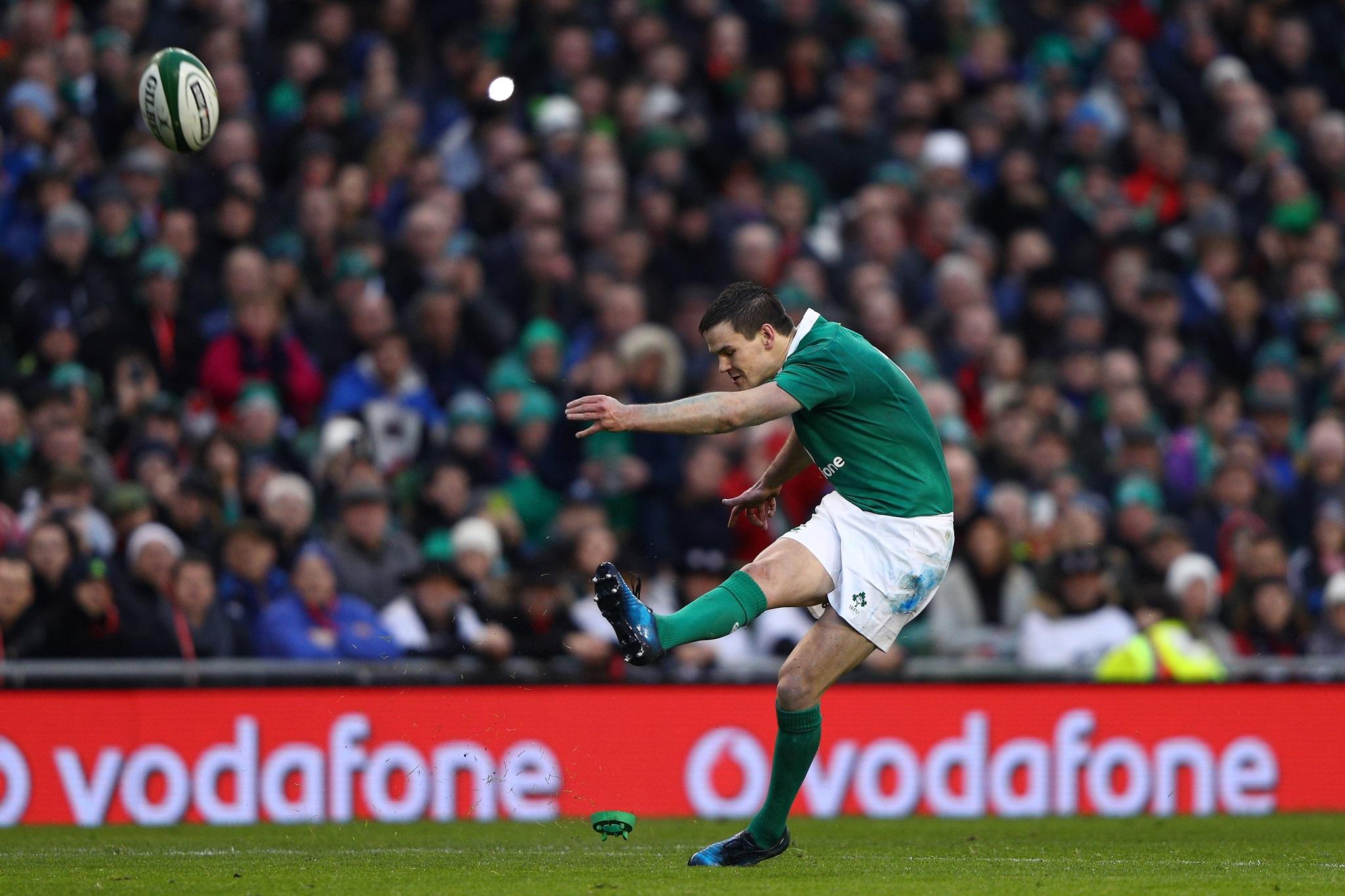 Sexton was part of the Ireland side that beat England in March (Getty)