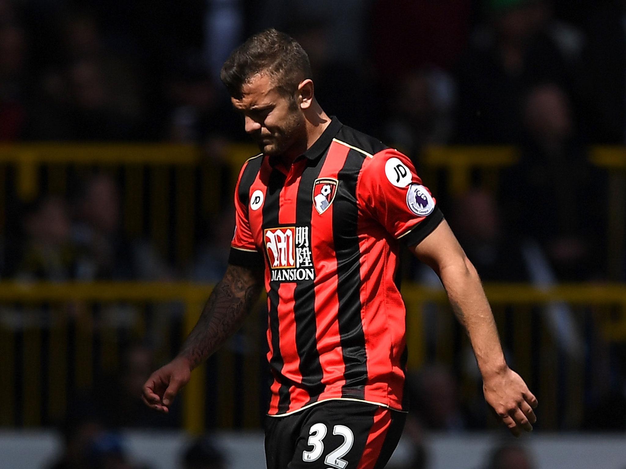 Jack Wilshere's season is over after a fracture in his left leg