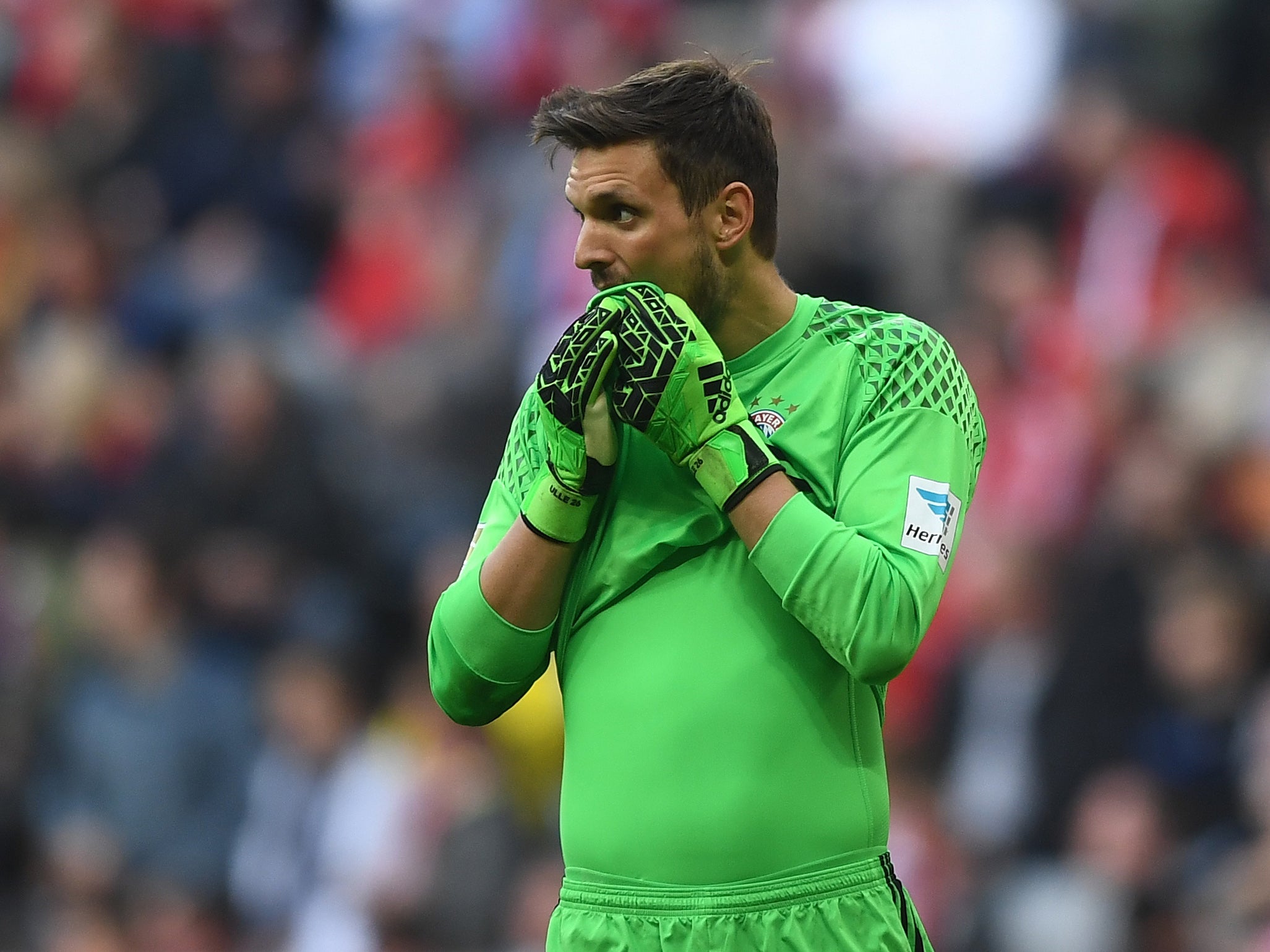 Ulreich was in goal when Bayern lost to Hoffenheim