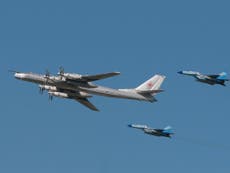US scrambles stealth fighter jets to intercept Russian bomber planes off Alaska coast