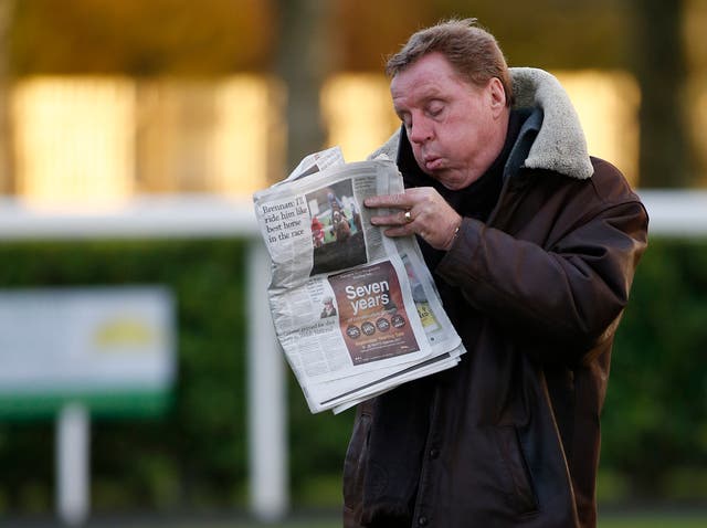 Redknapp has not yet had a chance to study his players