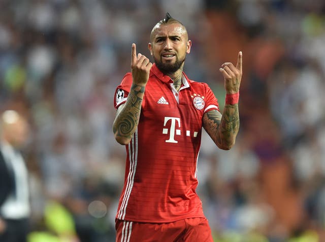 Vidal was left infuriated by the manner of Bayern's defeat