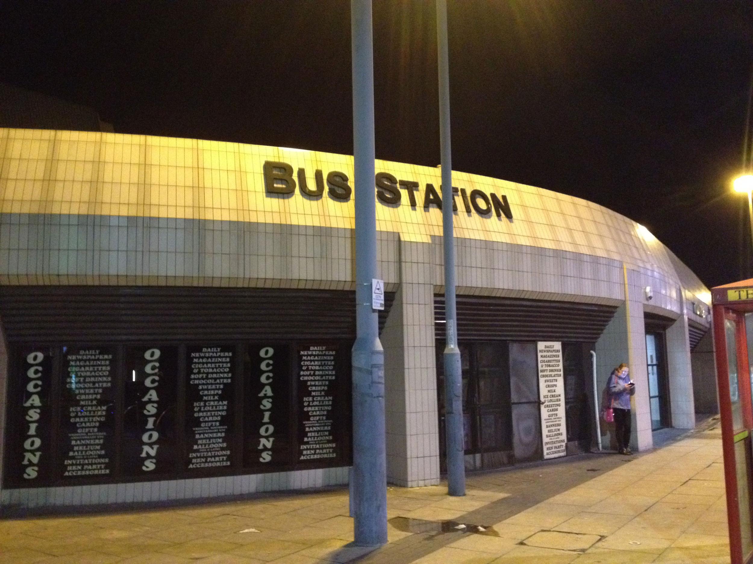 Middlesbrough bus station – the start of the return journey (Sam Lovett)