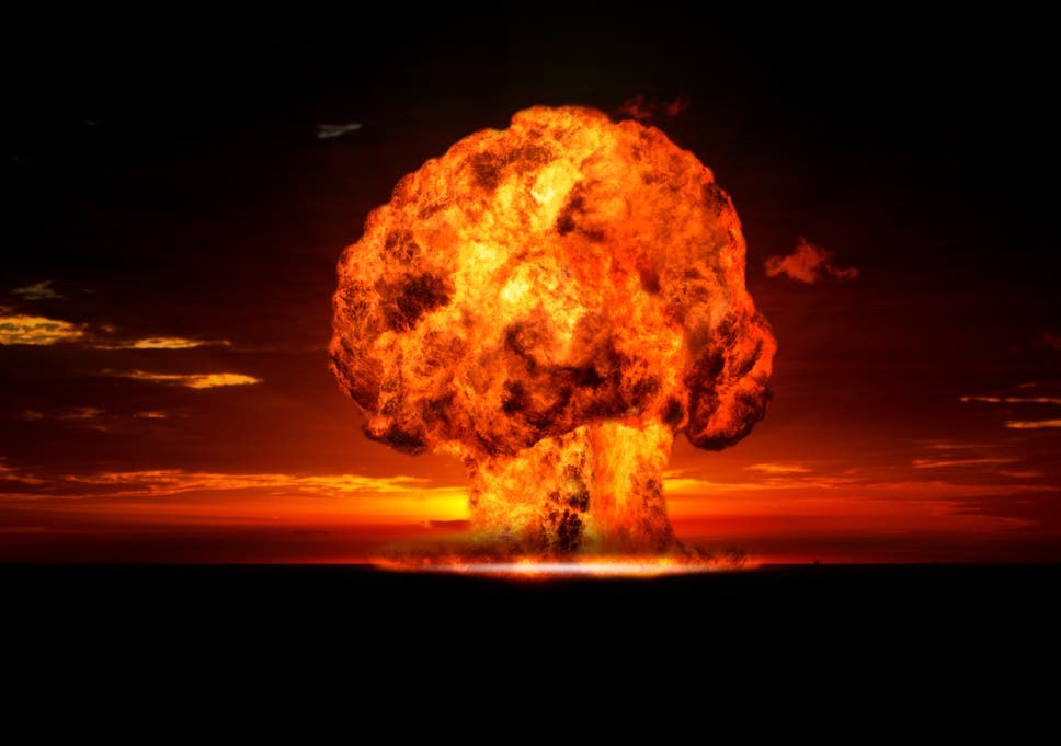 Image result for image of nuclear explosion