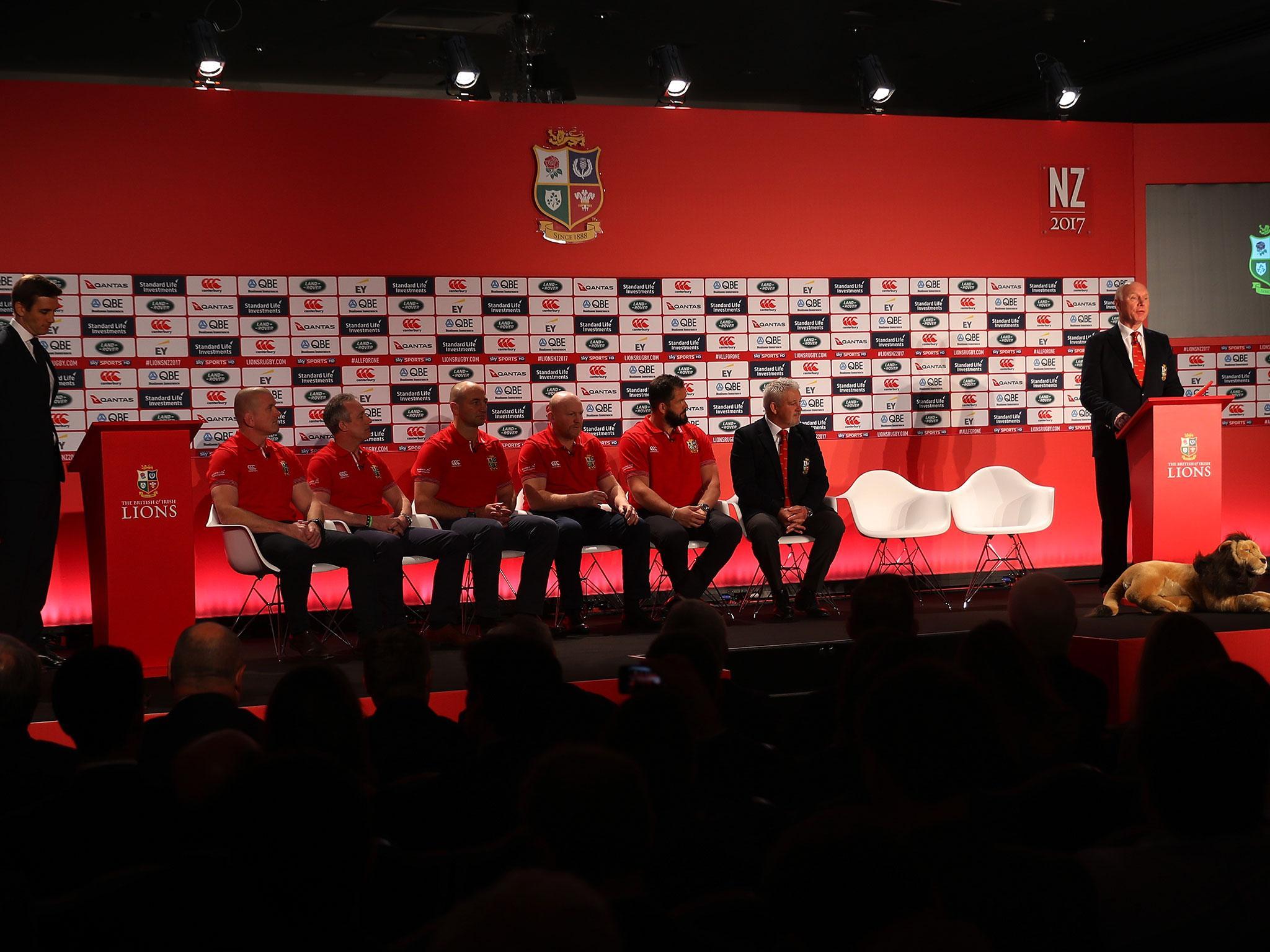 Gatland announced his squad on Wednesday