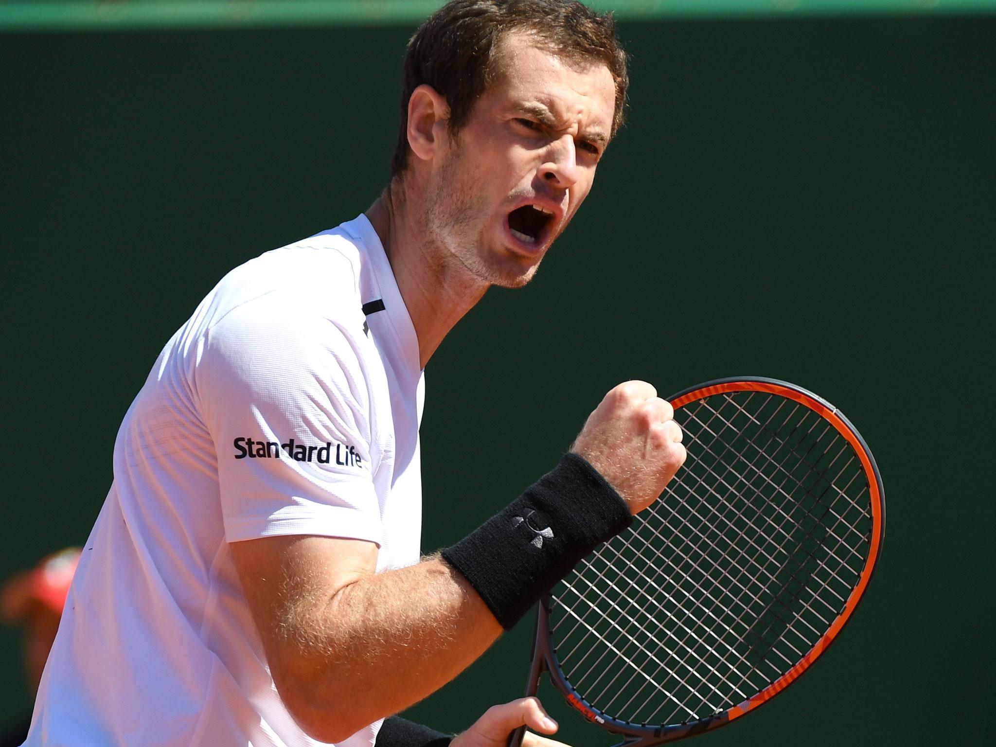 Andy Murray won on his return to competitive tennis