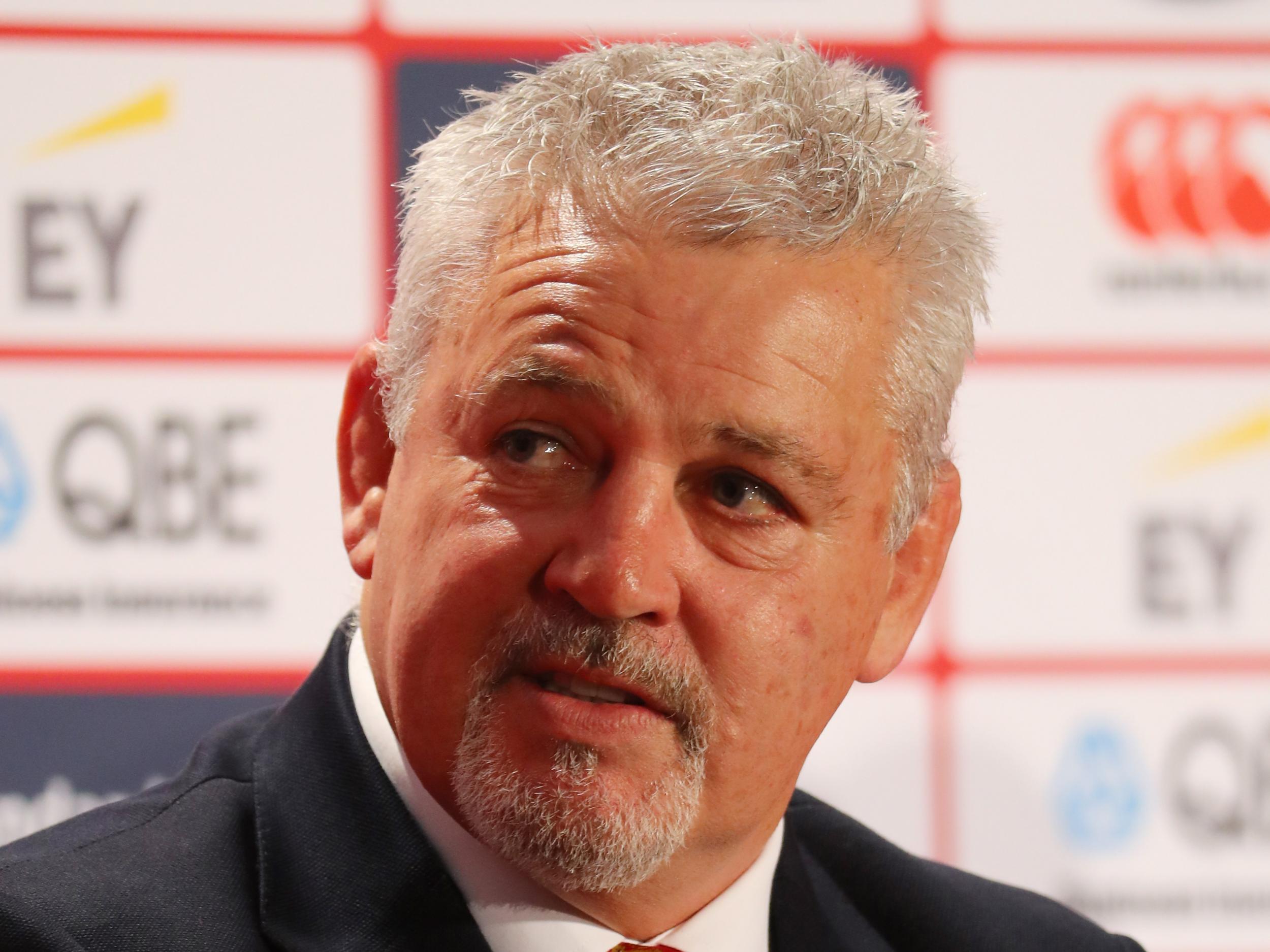 Gatland elected to take Stuart Hogg and Leigh Halfpenny as full-backs instead