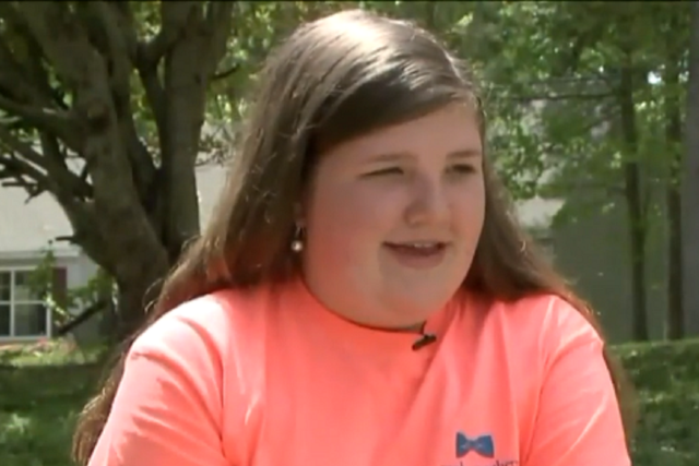12-year-old Maddie fractured her growth plate in her wrist in the incident