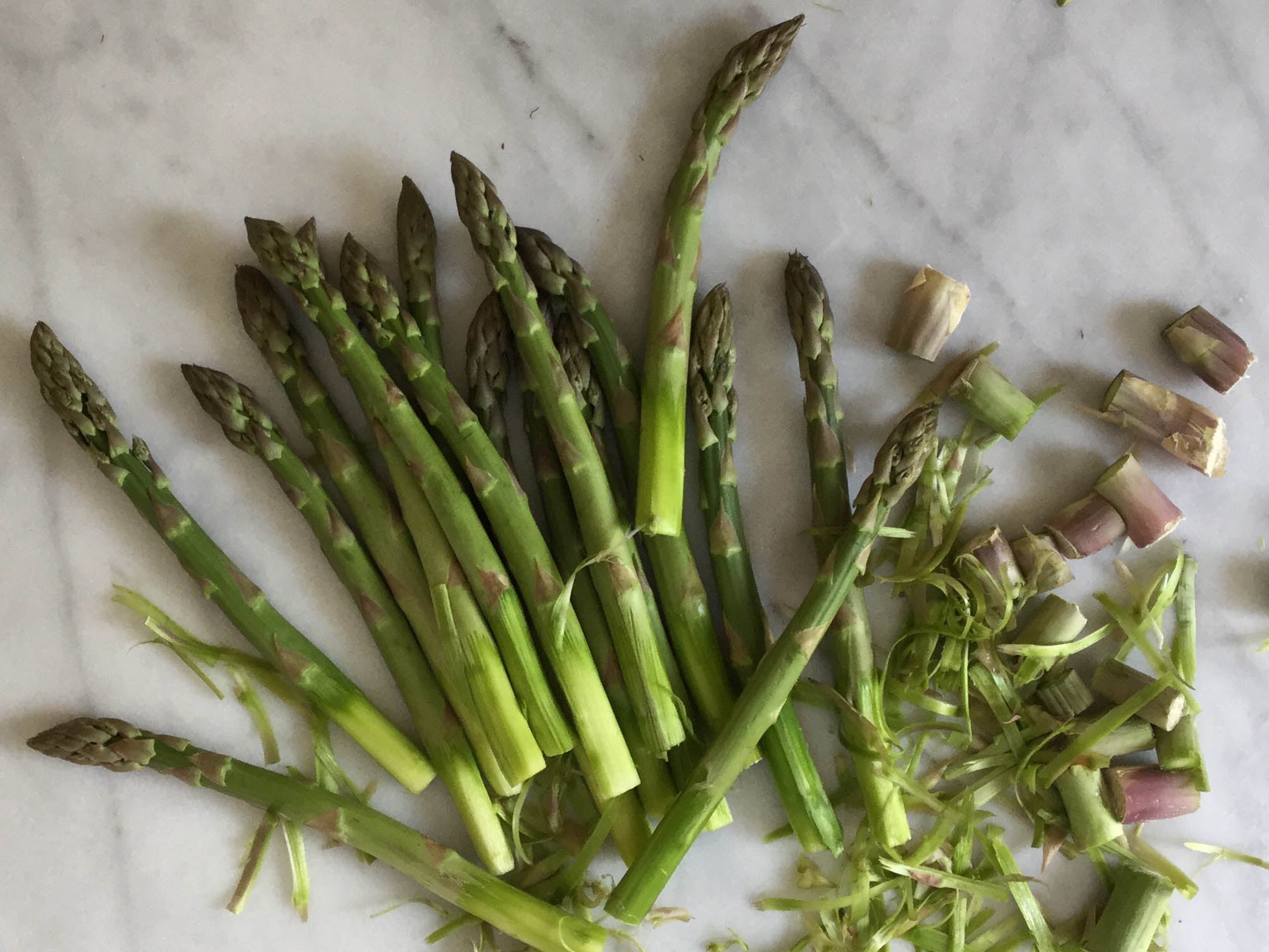 Stripped bare: readying the glorious vegetable