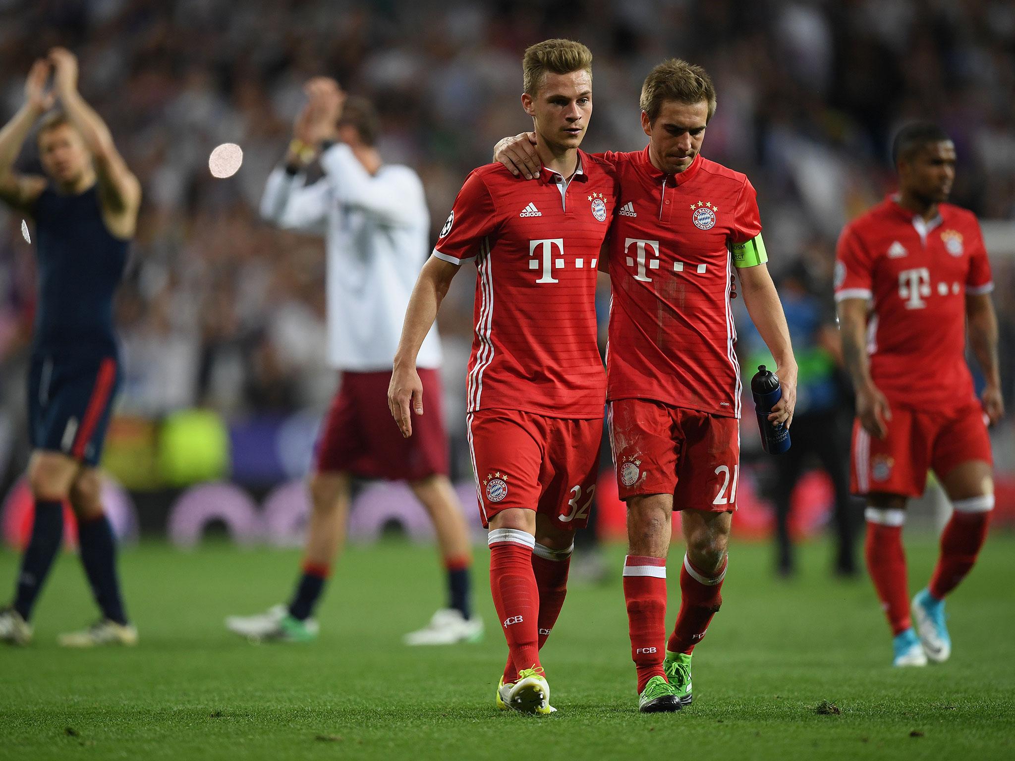Philipp Lahm played his last Champions League match for the side on Tuesday