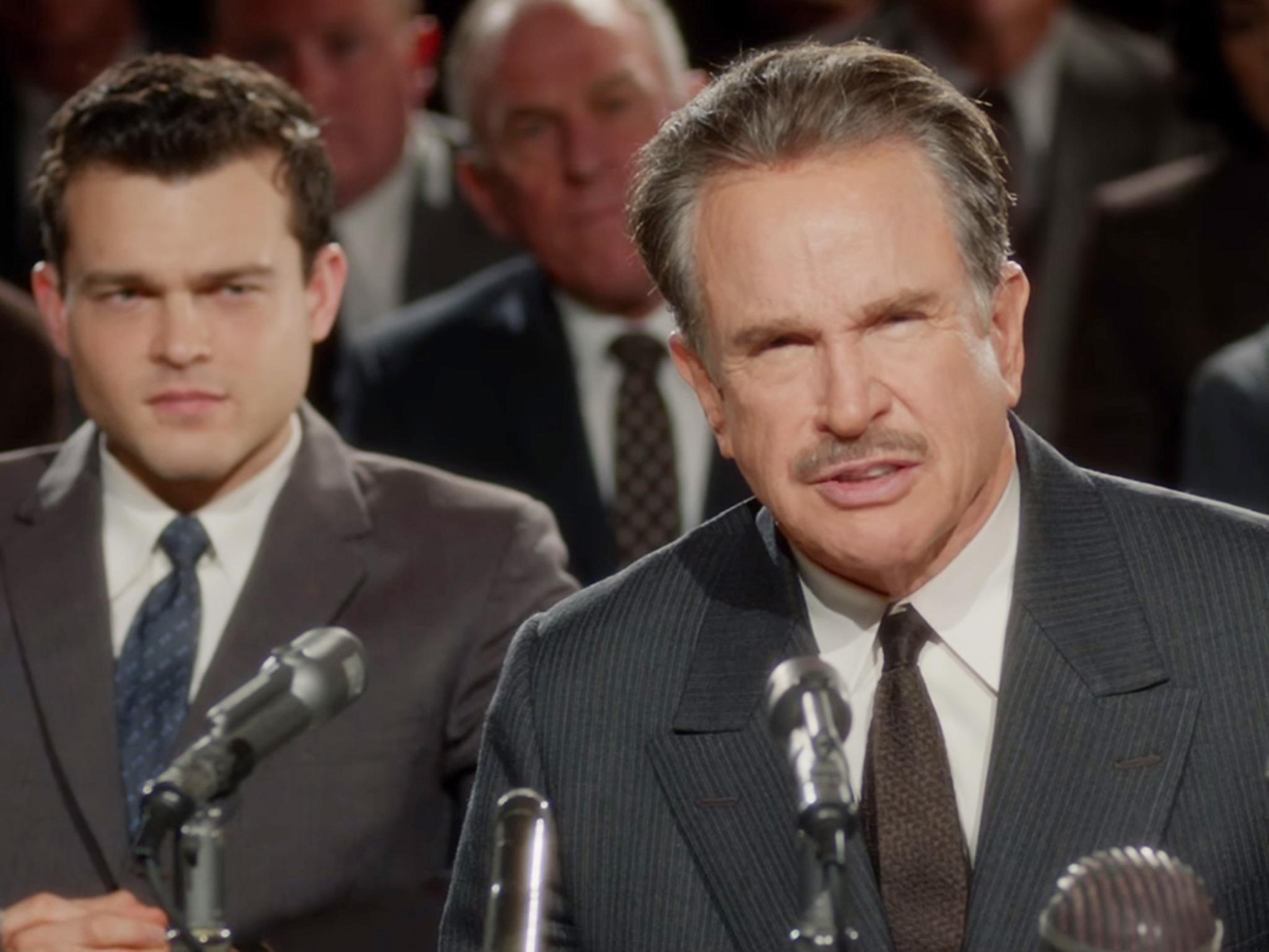 Warren Beatty as Howard Hughes in ‘Rules Don’t Apply’. Watching the film, you can’t help but think it is as much about Beatty himself as it is about the reclusive billionaire
