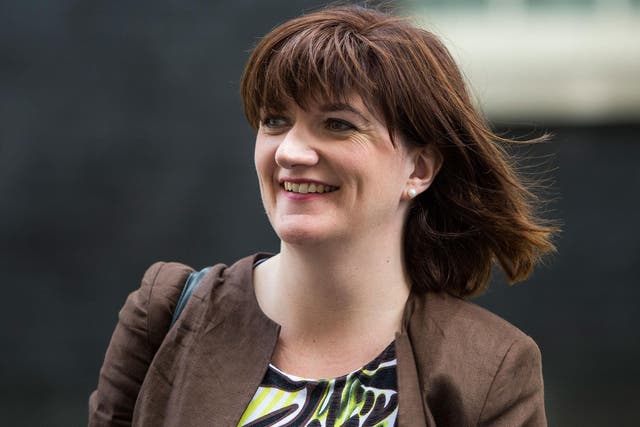 Nicky Morgan was replaced by Ms May in July last year