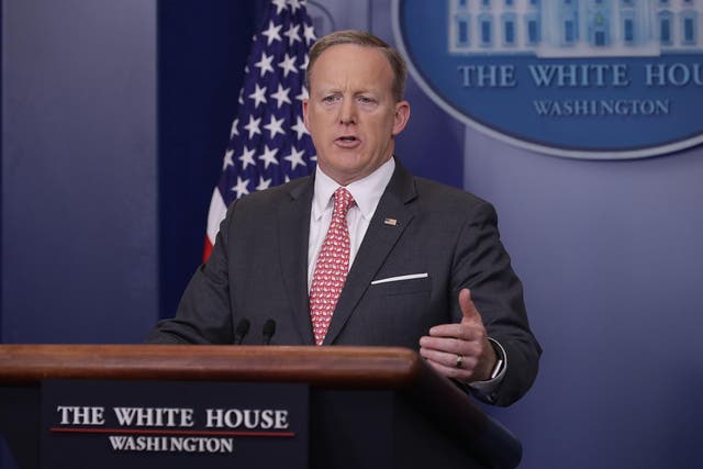 White House Press Secretary Sean Spicer is unable to name a single legislative accomplishment of the Trump administration