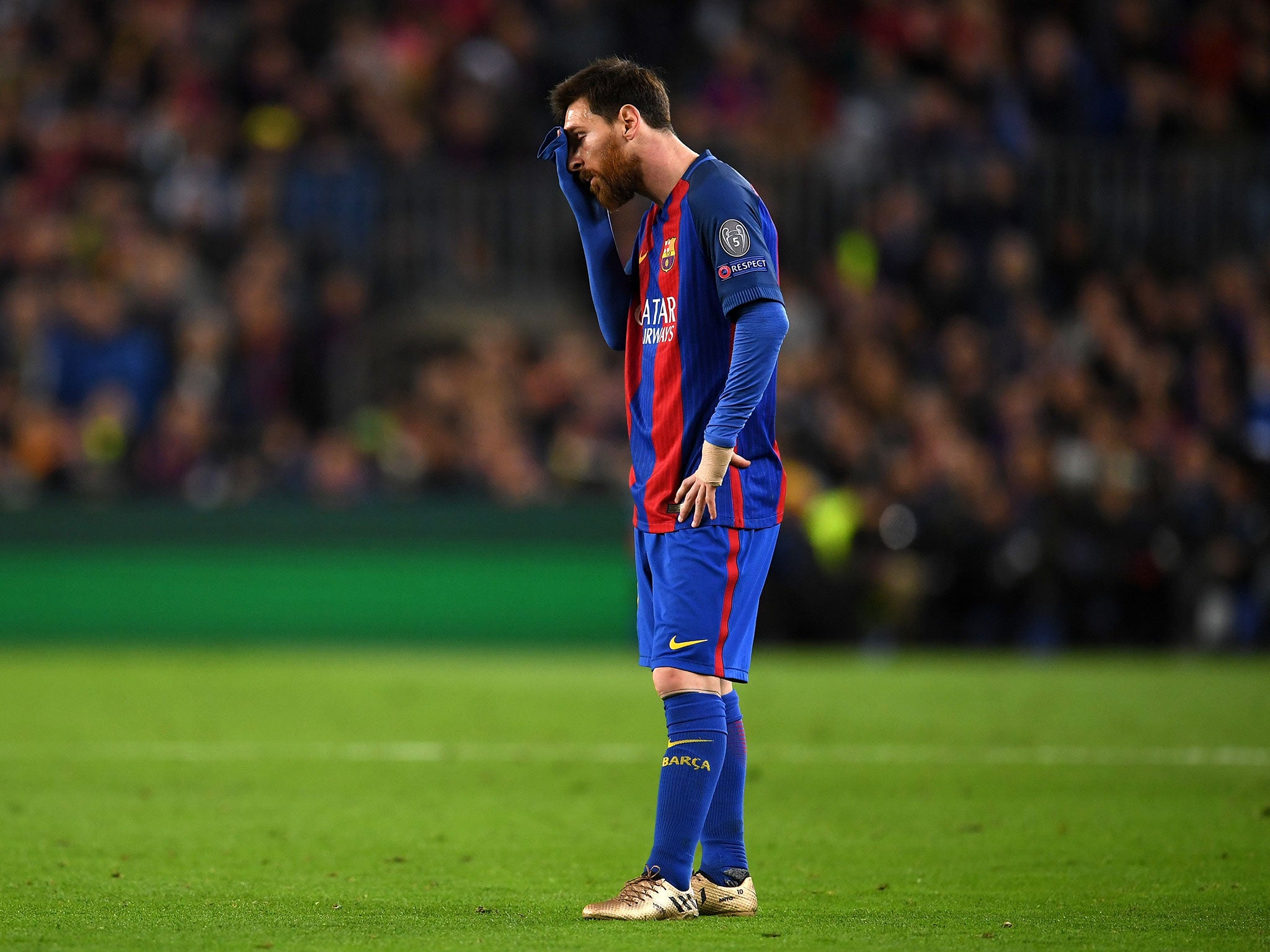 It was not Barcelona's night