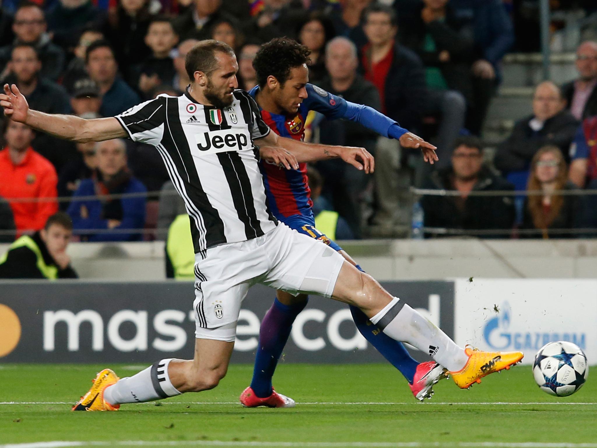 Chiellini played a crucial role tonight (Getty)