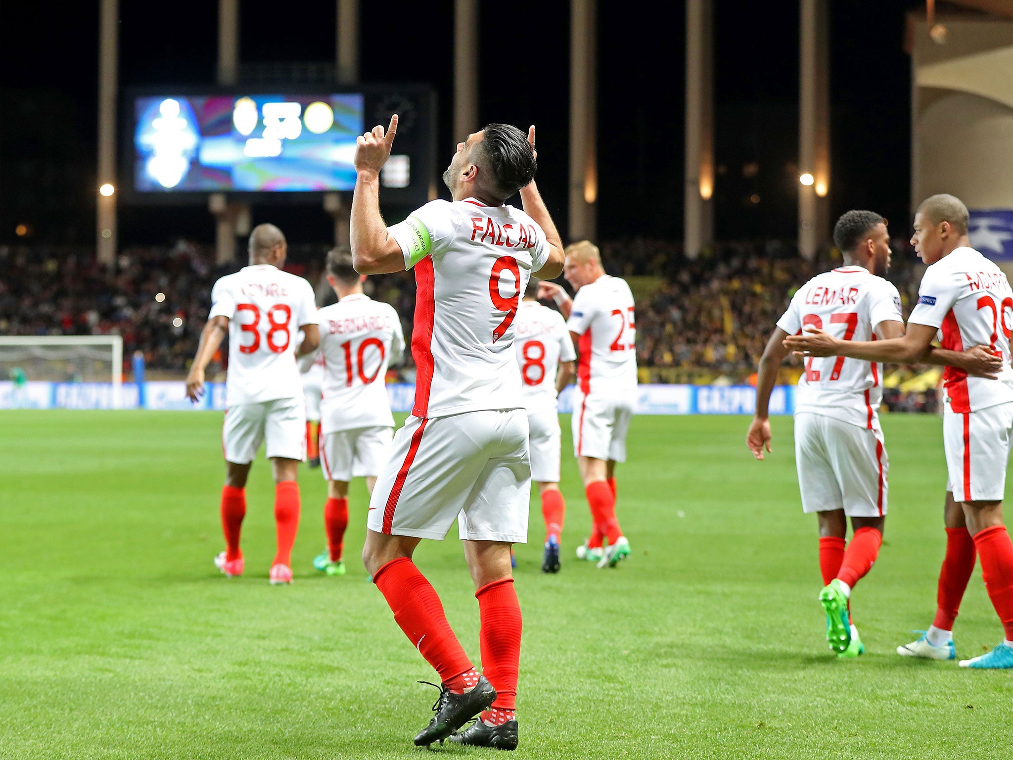 &#13;
Falcao's goal-scoring form continues &#13;