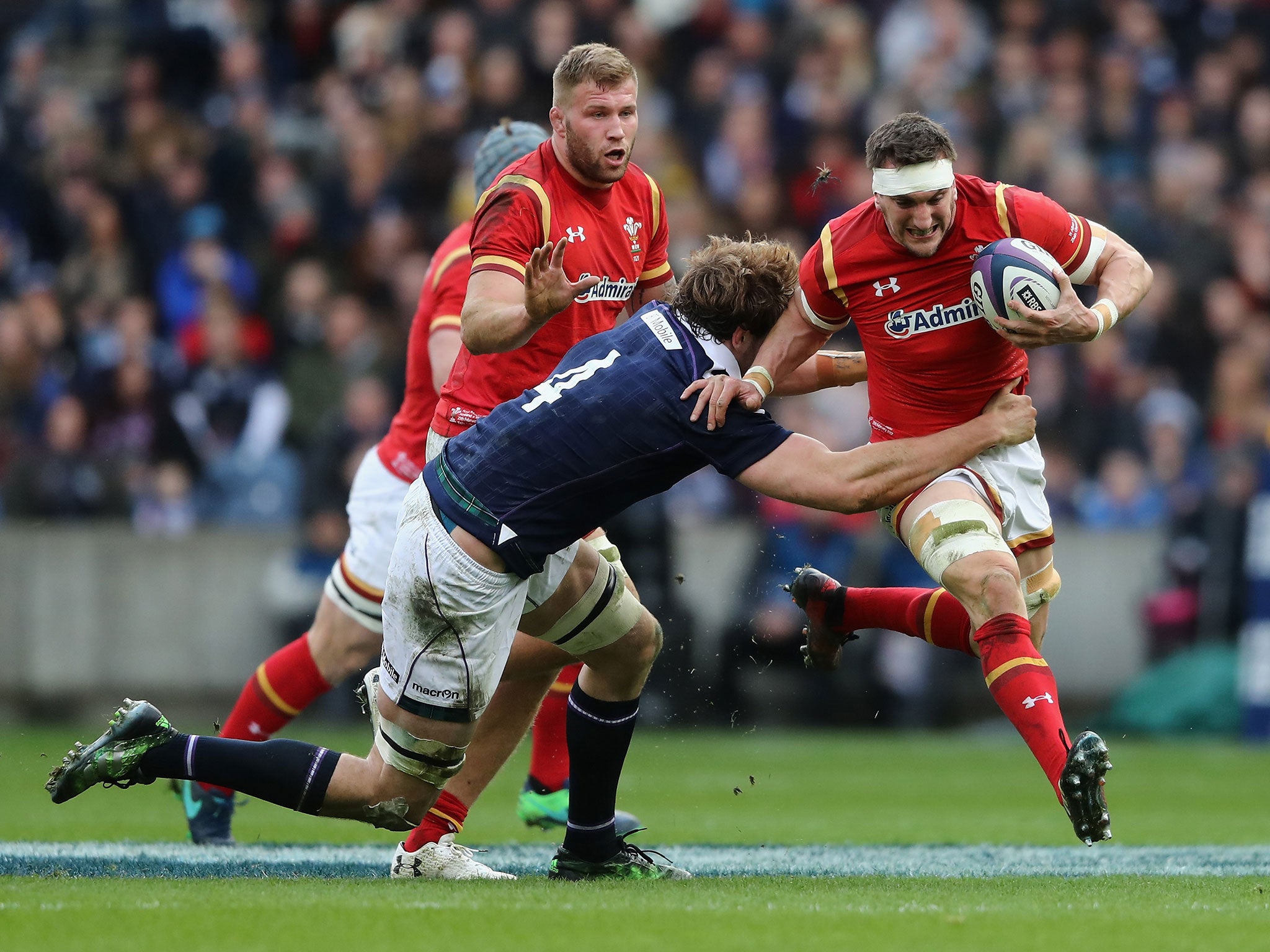 Warburton saw his form rise during the Six Nations