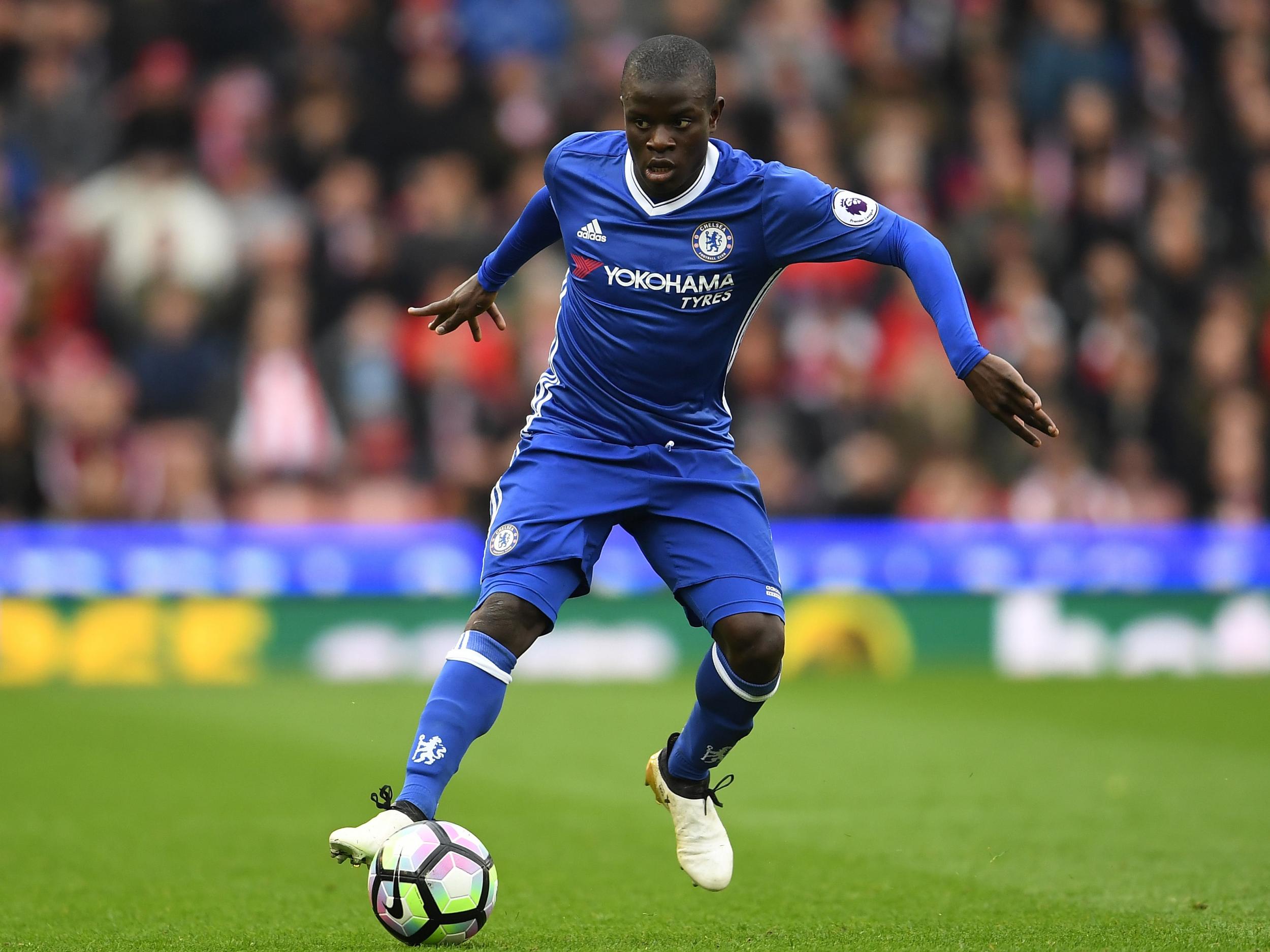 &#13;
Kante was named the English PFA Player of the Year &#13;