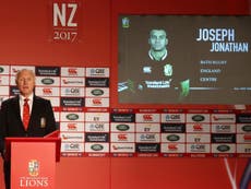 Gatland personally fought to include Joseph in Lions squad