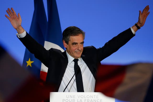 François Fillon refused to answer questions about the "fake jobs" scandal