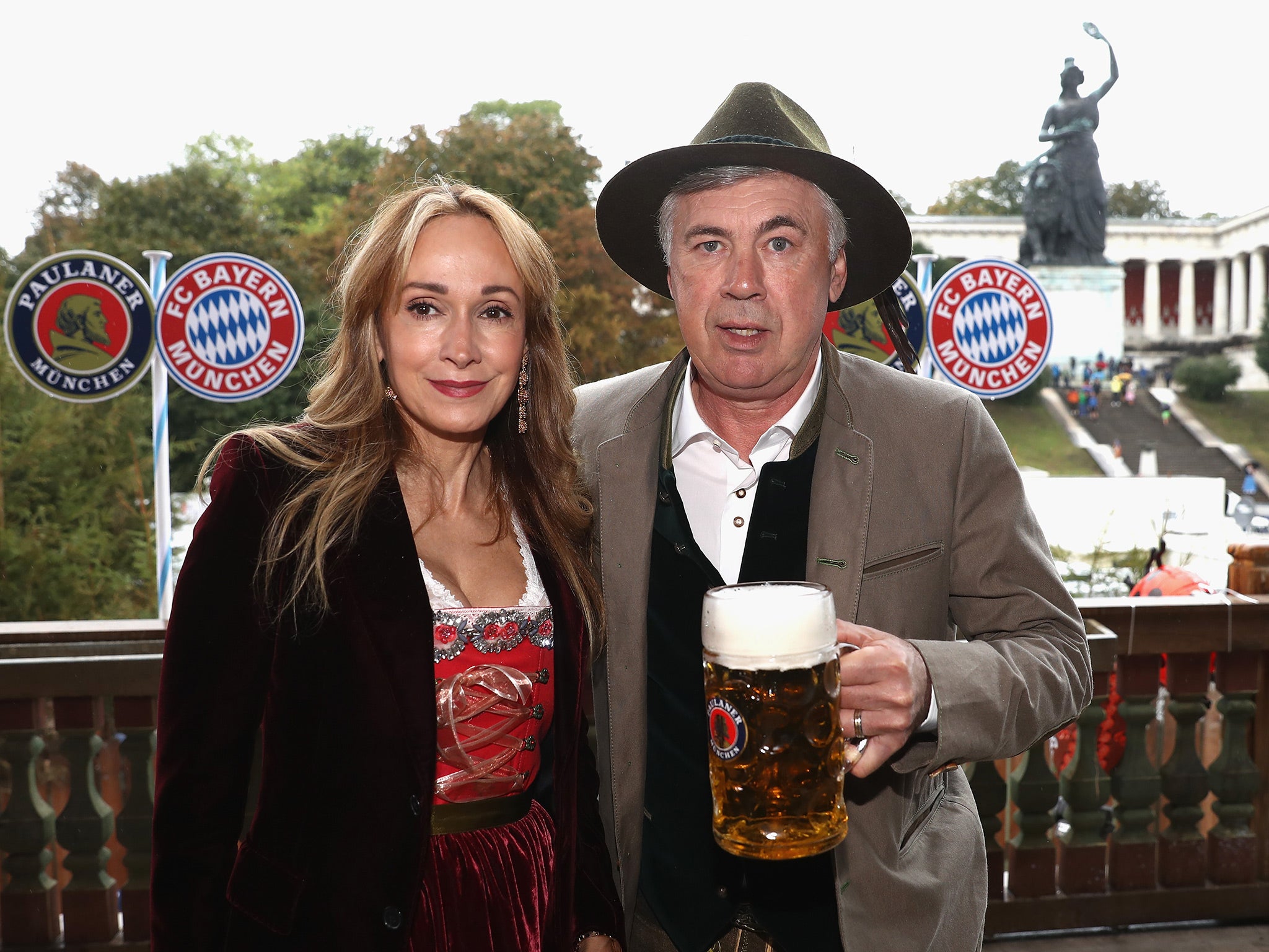 Mariann Barrena, Carlo Ancelotti's wife, labelled the officiating a 'disgrace'