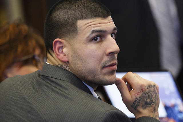 Hernandez was found hanged in his prison cell early Wednesday morning
