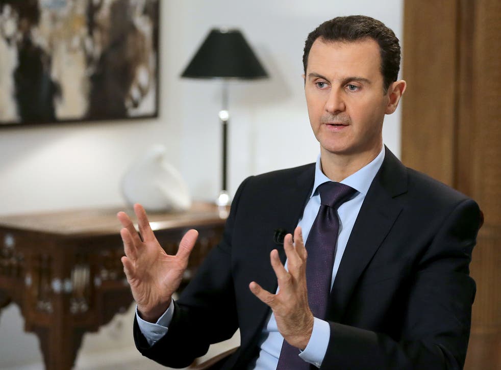 Mr Assad has called the attack a 'fabrication'
