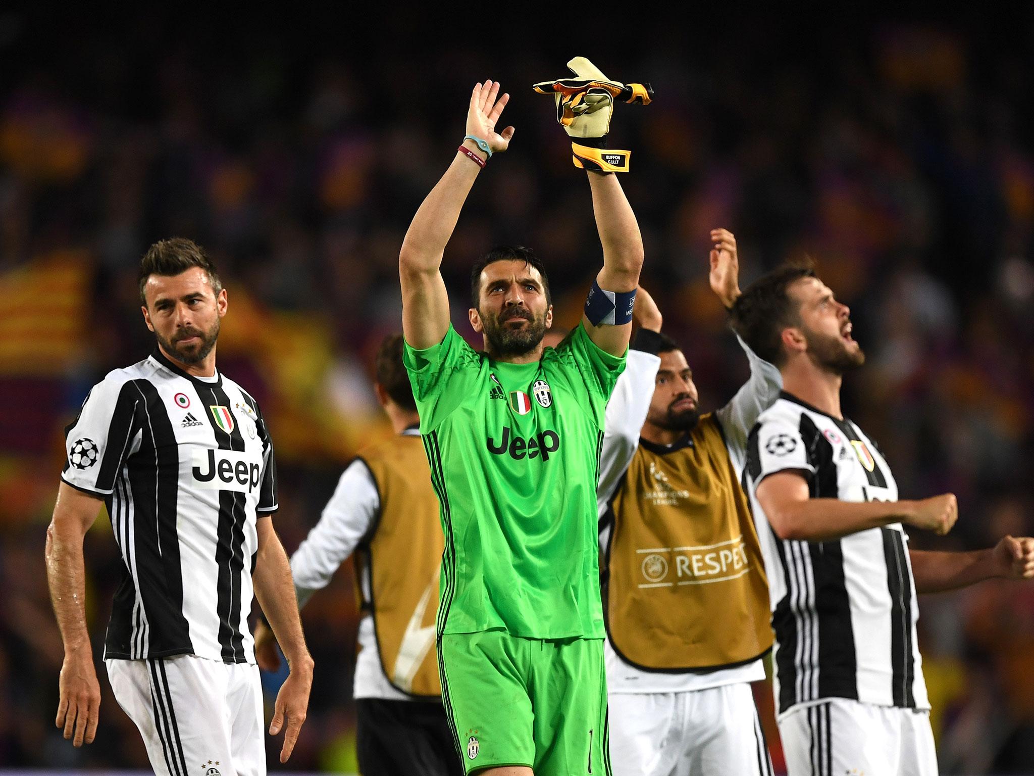 Buffon has played a crucial role at the heart of Juventus' defence