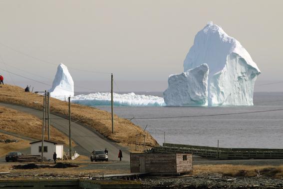 Icebergs are normal for Newfoundlanders, but this is the biggest they've seen