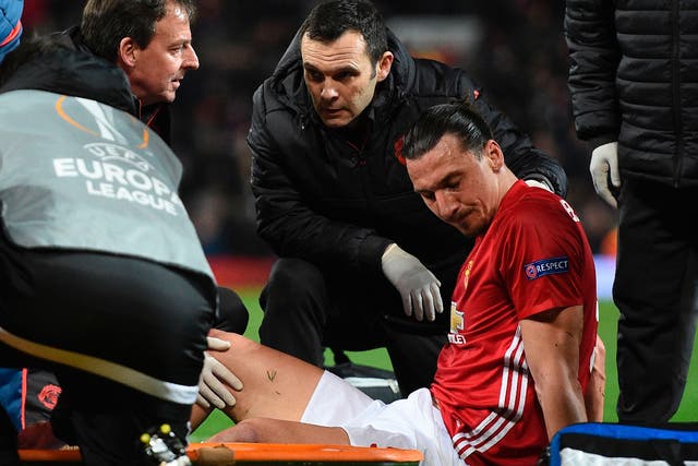 Ibrahimovic is out of contract in the summer