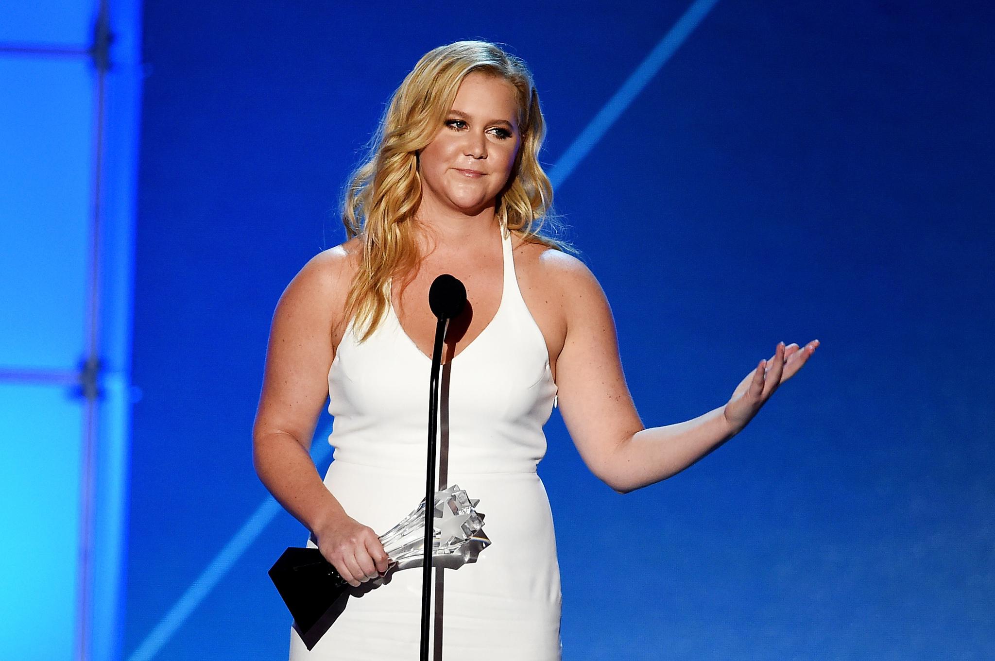 Amy Schumer has said that being a female comic is an act of feminism as it implies that ‘a woman’s comedic voice is as valuable as a man’s’