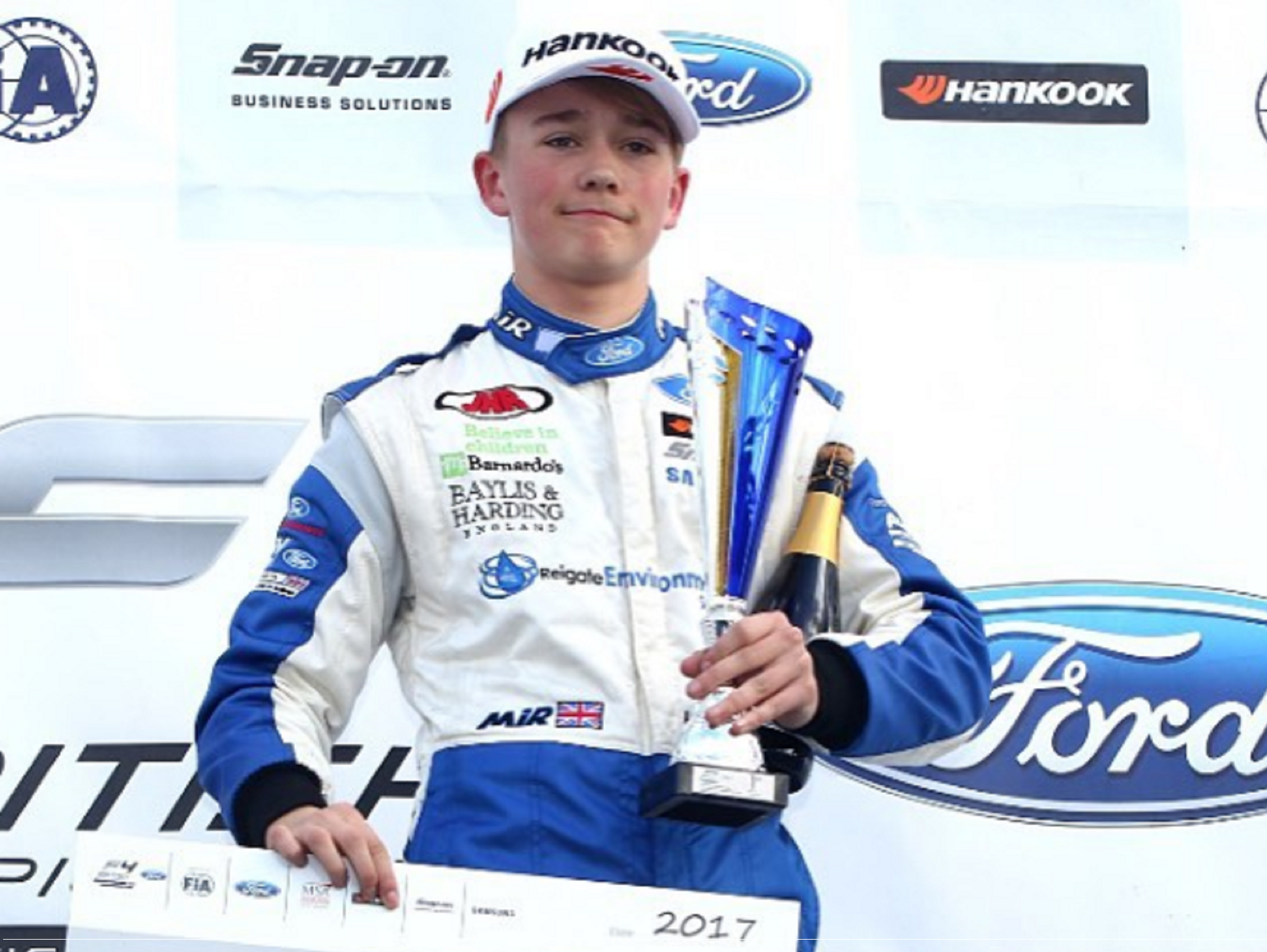 Billy Monger has been described as an 'extremely talented young driver'