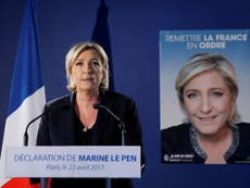 Le Pen seeks to exploit Paris attack amid fears over election impact