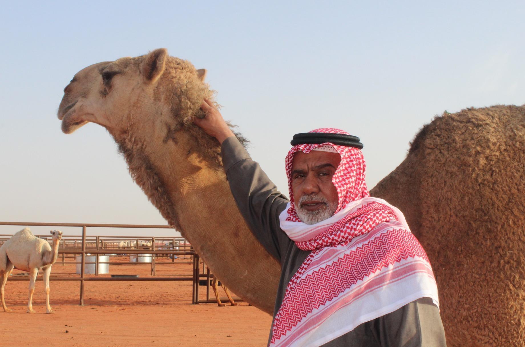 Jabbah al Tabib describes himself as ‘Saudi Arabia’s foremost camel expert’