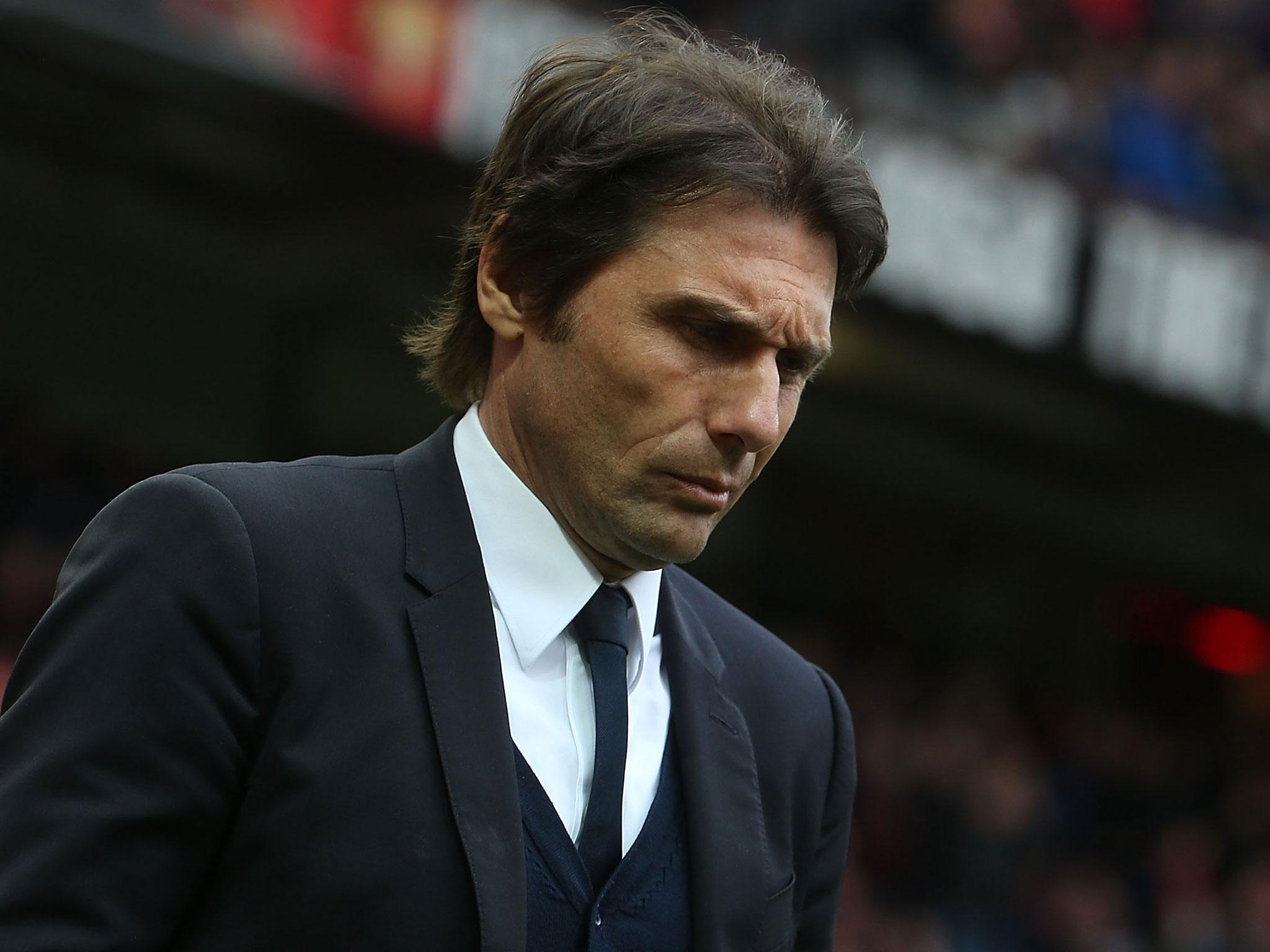 Antonio Conte has a peculiarly poor record in cup competitions