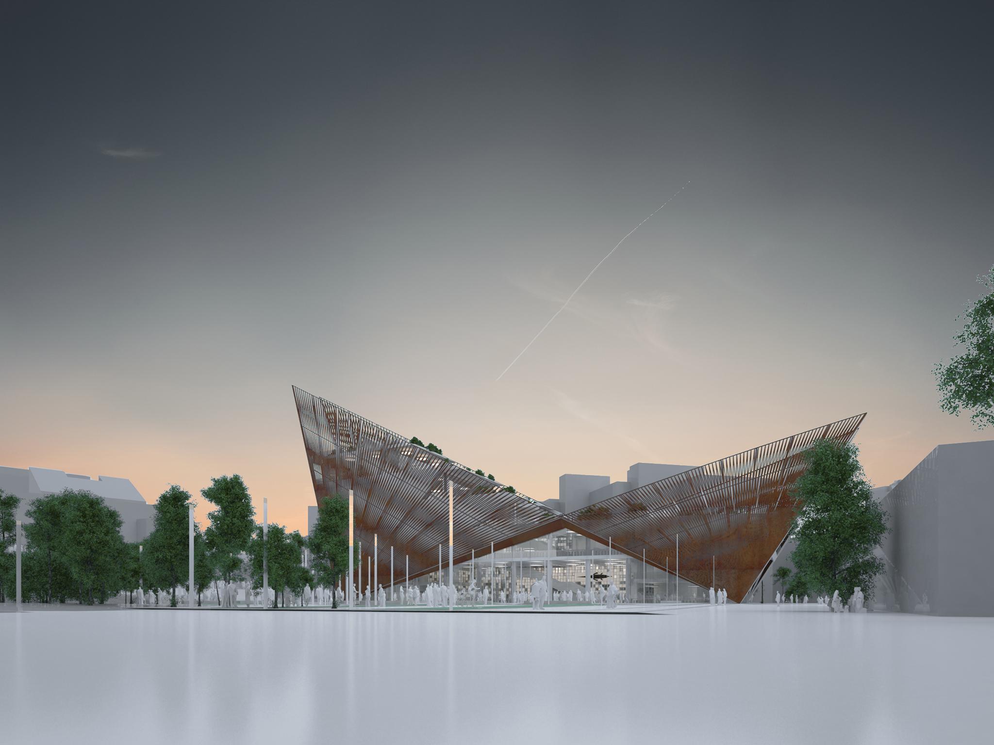 Artist’s impression of the planned new Swindon Museum &amp; Art Gallery