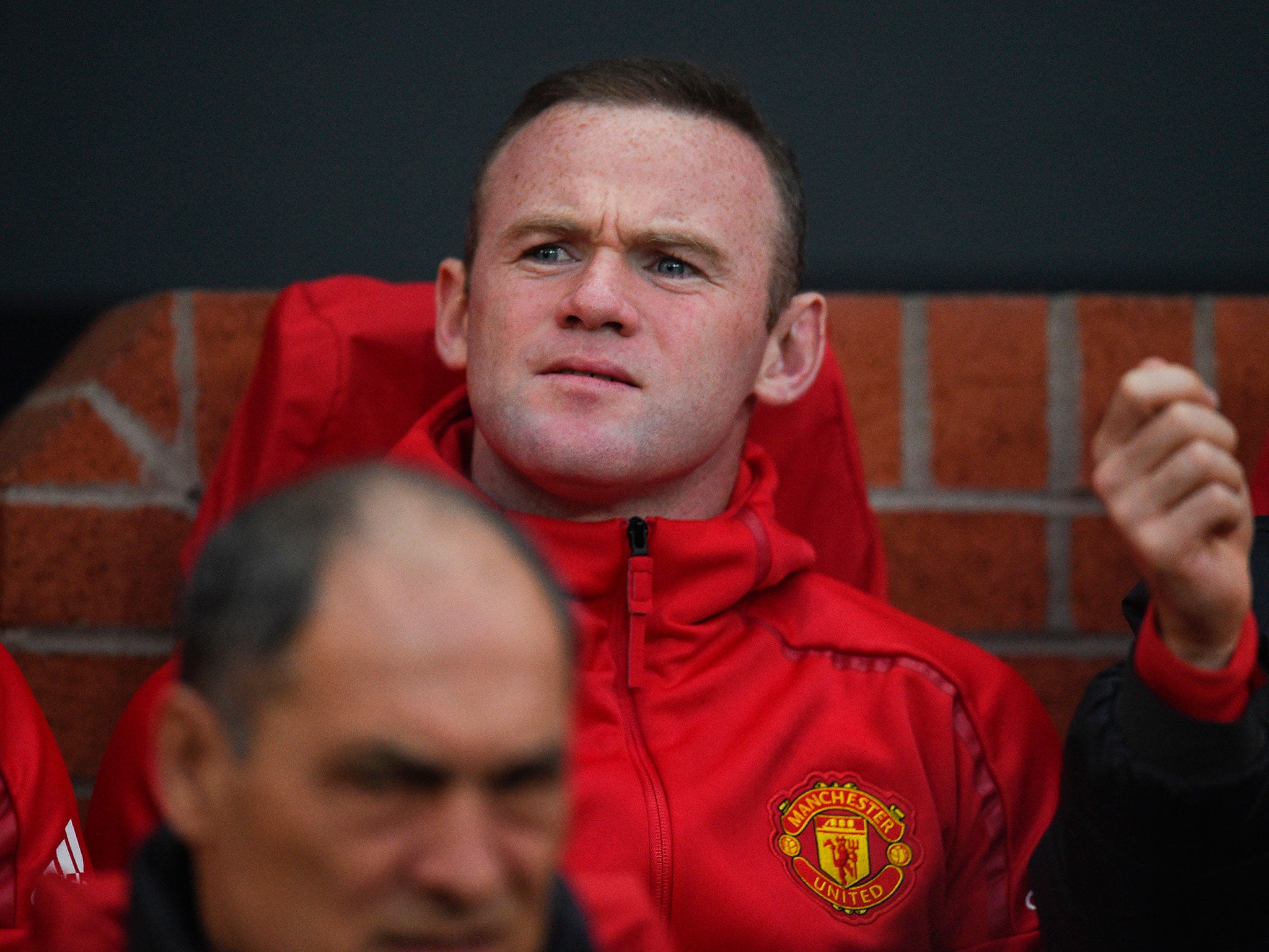 Rooney has not started a match since 4 March