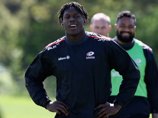 Maro Itoje is reunited with George Kruis in the second-row