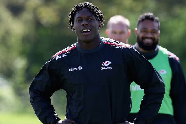 Maro Itoje is reunited with George Kruis in the second-row