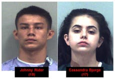 Teen couple 'murder grandparents before throwing party in house'