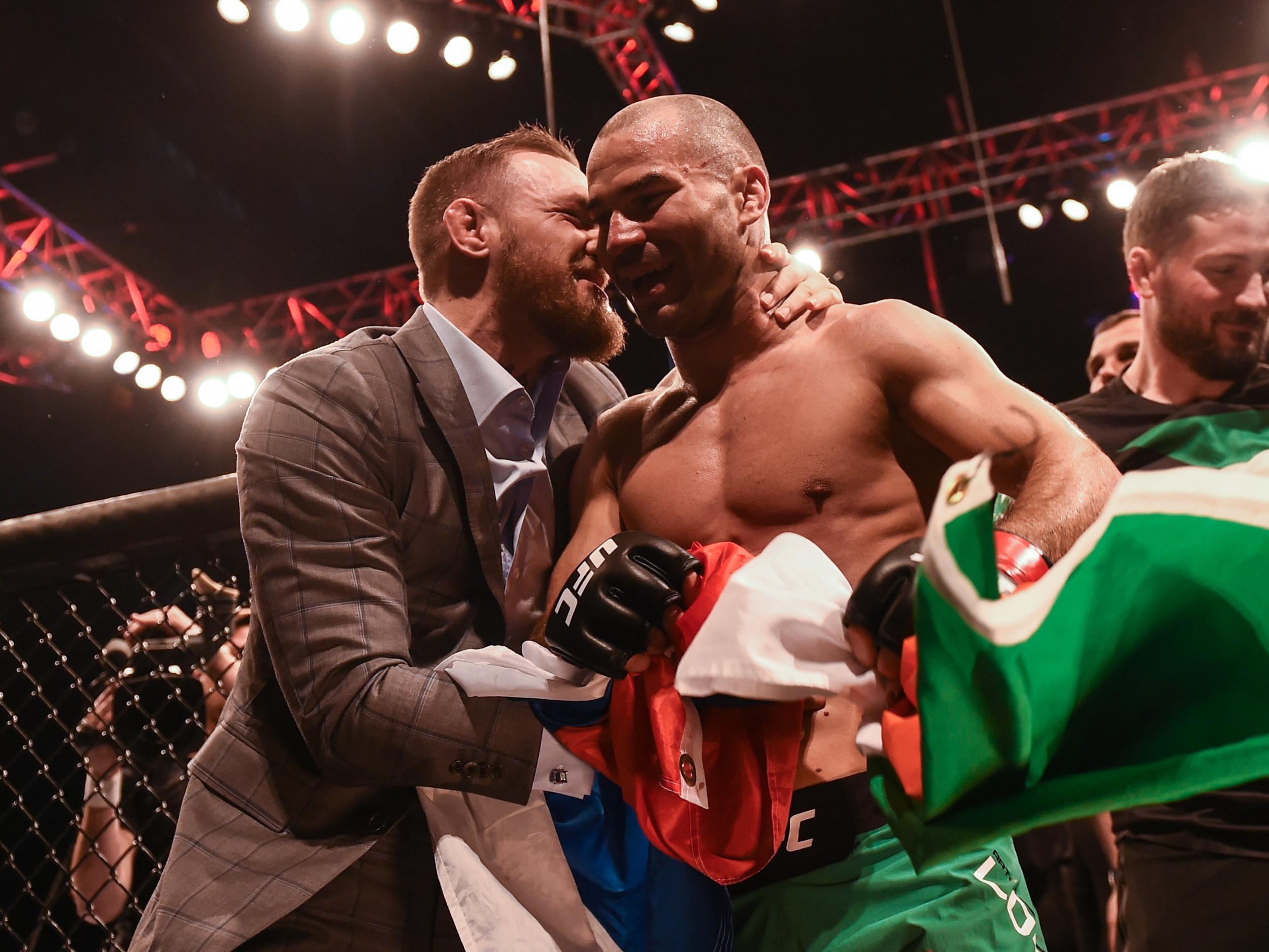 &#13;
Lobov has backed his training partner to win the contest &#13;