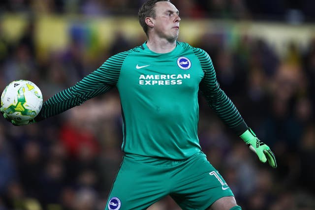 The unfortunate Stockdale conceded two own-goals against Norwich