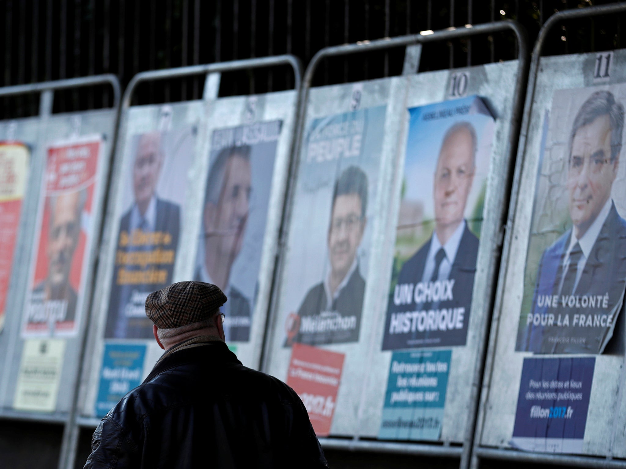 French voters have been flooded with fake news reports days before they are due to vote in the election's first round