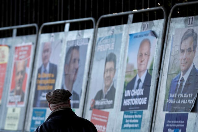 French voters have been flooded with fake news reports days before they are due to vote in the election's first round