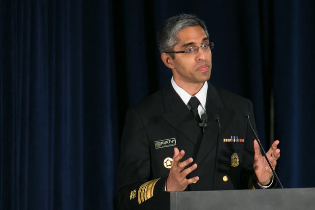 Dr Vivek Murthy has been forced to resign and has been replaced by his deputy, a nurse